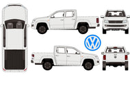 Volkswagen Amarok 2015 to 2017 -- Double Cab - Pickup ute
