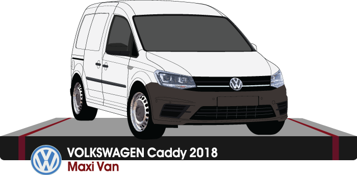 Volkswagen Caddy 2018 to 2020 -- Maxi Van