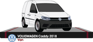 Volkswagen Caddy 2018 to 2020 -- Standard Van