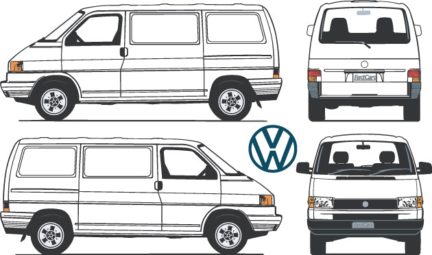Volkswagen Transporter 2000 to 2004 -- Transporter Van