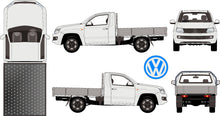 Load image into Gallery viewer, Volkswagen Amarok 2015 to 2017 -- Single Cab - Cab Chassis
