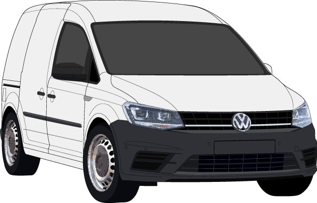 Volkswagen Caddy 2017 to 2018 --  Standard van
