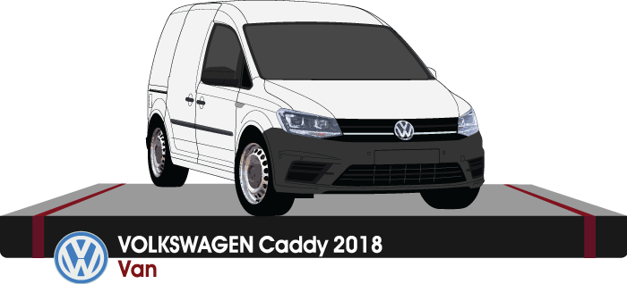 Volkswagen Caddy 2018 to 2020 -- Trendline
